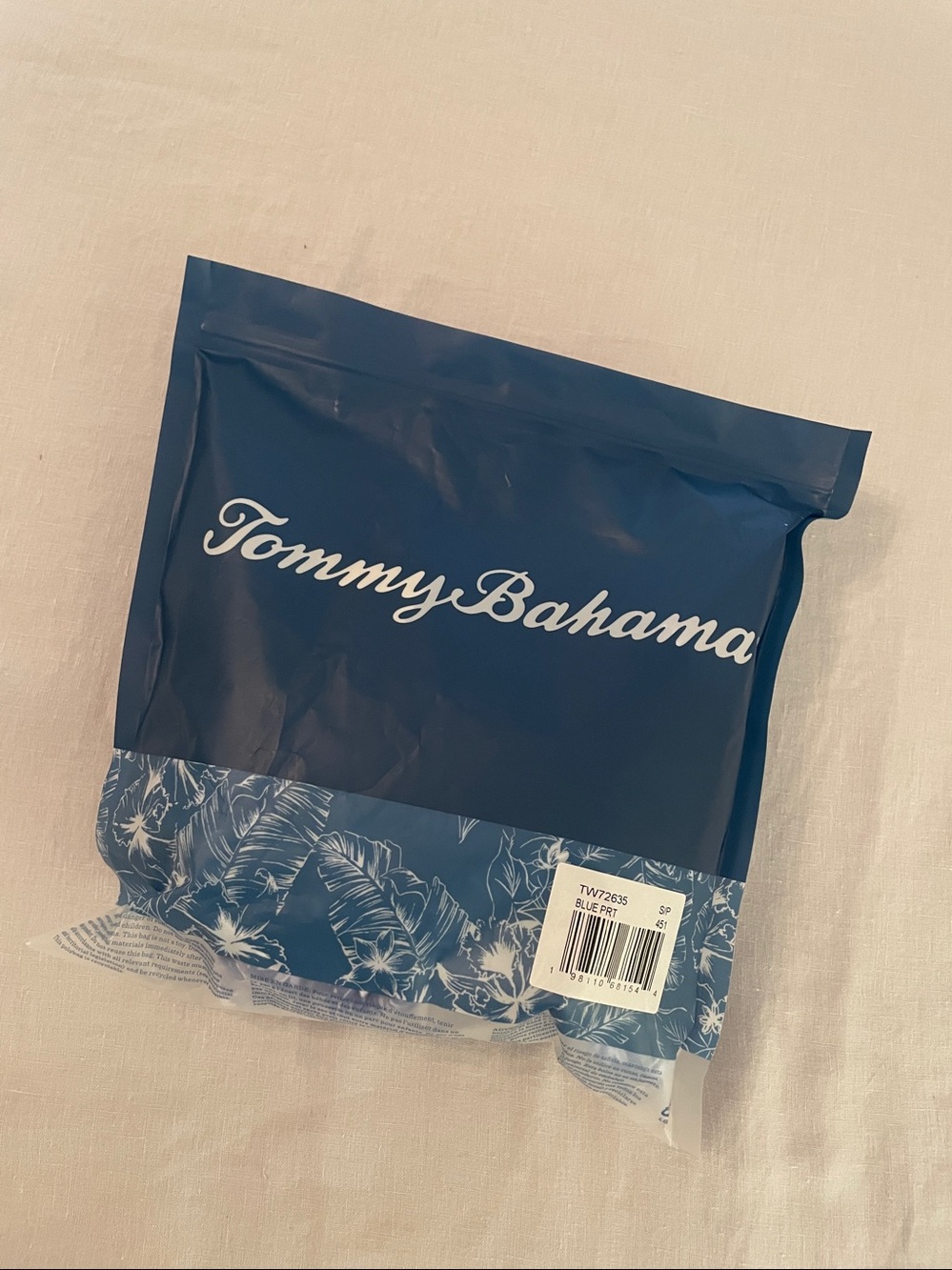 Tommy Bahama pajamas blue print S new with tags super soft feminine - Picture 6 of 6